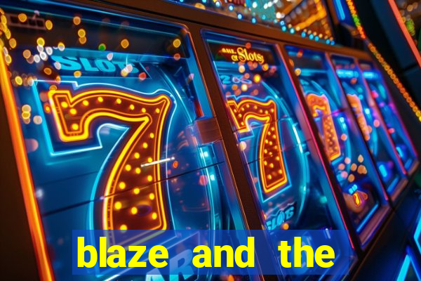 blaze and the monster machines logo font